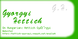 gyorgyi hettich business card